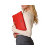 Limace BUNI, grande pochette plate cuir