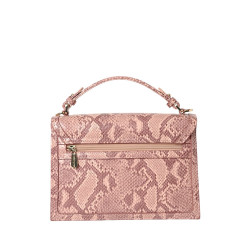 Joyau BRYAN, petit sac cartable aspect python