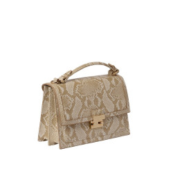 Joyau BRYAN, petit sac cartable aspect python