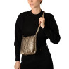 Teddy BRYAN, sac pochette aspect python