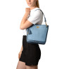 Kentucky FANTASIA, petit sac porté épaule tressé jean clair