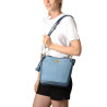 Kentucky FANTASIA, petit sac porté épaule tressé jean clair
