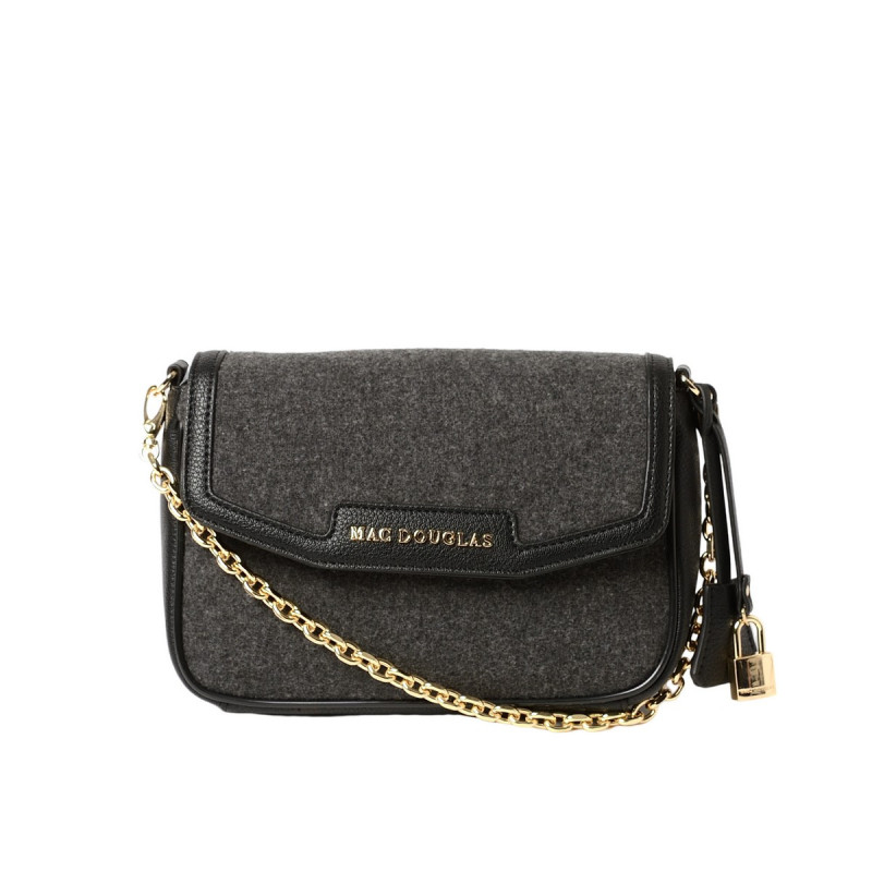 KIRIBATI FANTASIA, petit sac mohair gris