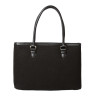 LAURENE FANTASIA, sac cabas à motif quadrillage gris
