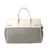Pyla Fantasia, petit sac à main à motif losange blanc/noir