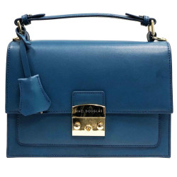 Joyau Leon, sac à main bleu jean