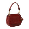 Garance ROMY, mini sac besace cuir grain croco