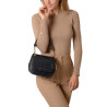 Garance ROMY, mini sac besace cuir grain croco