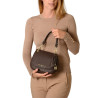 GARANCE ROMY, petit sac besace châtain