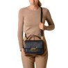 Joyau ROMY, petit sac cartable cuir grain croco