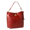 Kentucky ROMY, grand sac porté épaule cuir grain croco