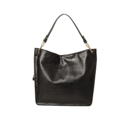 Kentucky ROMY, grand sac porté épaule cuir grain croco