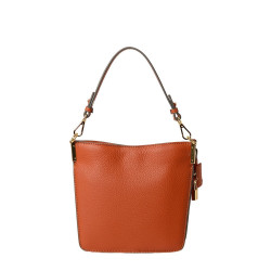 KENTUCKY ROMY, mini sac porté épaule châtain