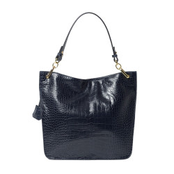 Kentucky ROMY, sac porté épaule cuir grain croco