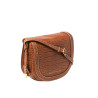 Norland ROMY, sac porté travers cuir grain croco