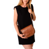 Norland ROMY, sac porté travers cuir grain croco