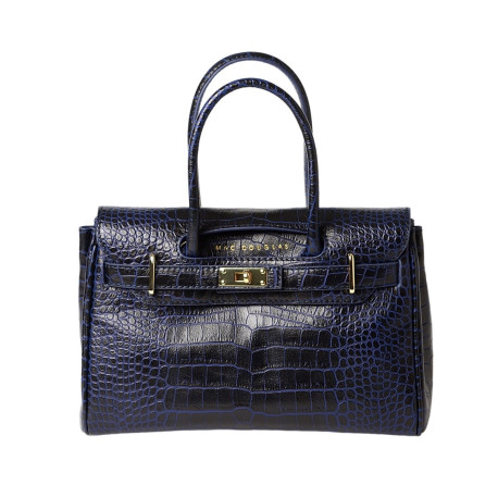 Pyla ROMY, petit sac à main cuir grain croco