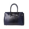 Pyla ROMY, petit sac à main cuir grain croco