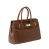 Pyla ROMY, petit sac à main cuir grain croco