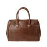 Pyla ROMY, petit sac à main cuir grain croco