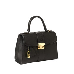 RIVOLI ROMY, petit sac à main châtain