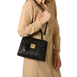 RIVOLI ROMY, petit sac à main châtain