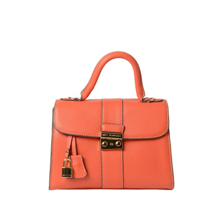RIVOLI ROMY, petit sac à main châtain
