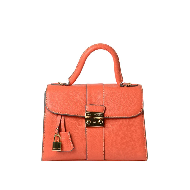 RIVOLI ROMY, petit sac à main châtain
