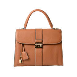 RIVOLI ROMY, sac à main caramel