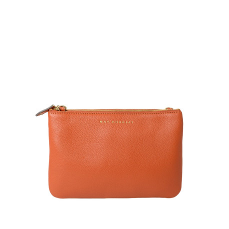 SPRITZ ROMY, sac pochette châtain