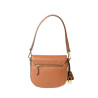 STRAUSS ROMY, petit sac porté épaule châtain