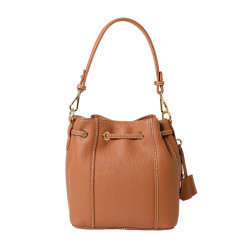 TIMEE ROMY, mini sac seau safran