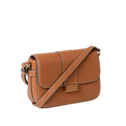 TOUPIE ROMY, sac travers châtain
