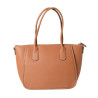 Vestige ROMY, sac cabas cuir bleu glacier