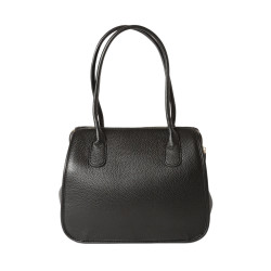 Vestige ROMY, sac cabas cuir bleu glacier