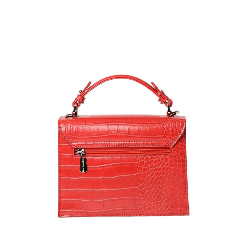 Joyau RYTHME mini sac cartable aspect croco