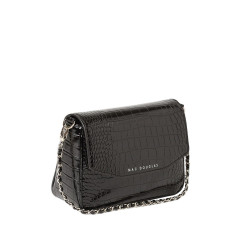 Medan RYTHME, sac façon croco noir