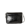 Medan RYTHME, sac façon croco noir