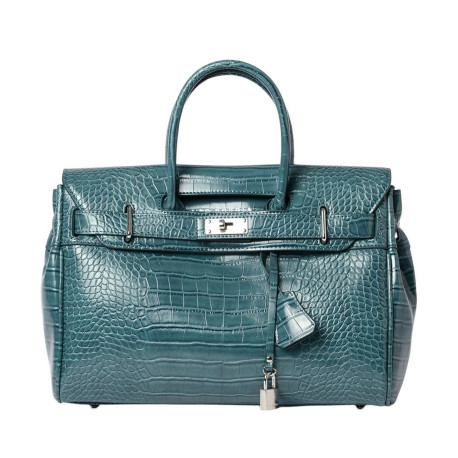 Pyla RYTHME, sac à main façon croco