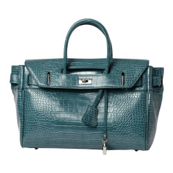 Pyla RYTHME, sac à main façon croco