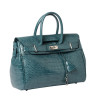 Pyla RYTHME, sac à main façon croco