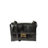 SORIA BRYAN, petit sac travers façon python beige sable