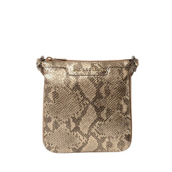 Teddy BRYAN, sac pochette aspect python