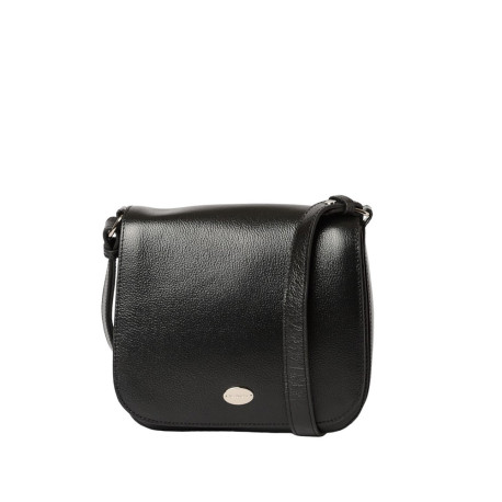 Sac besace cuir noir femme cheap