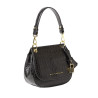 Garance ROMY, mini sac besace cuir grain croco