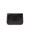 Jaipur BRYAN, pochette à motif python noir