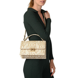 Joyau BRYAN, petit sac cartable motif python