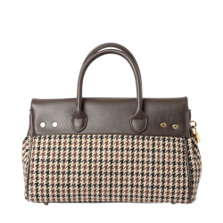 Pyla FANTASIA, sac à main motif tweed