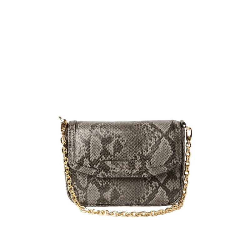 KIRIBATI BRYAN, petit sac à main motif python noix