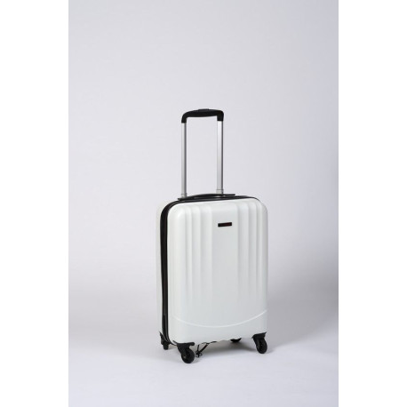 Timbo Travel S, valise cabine  de voyage ou weekend blanche